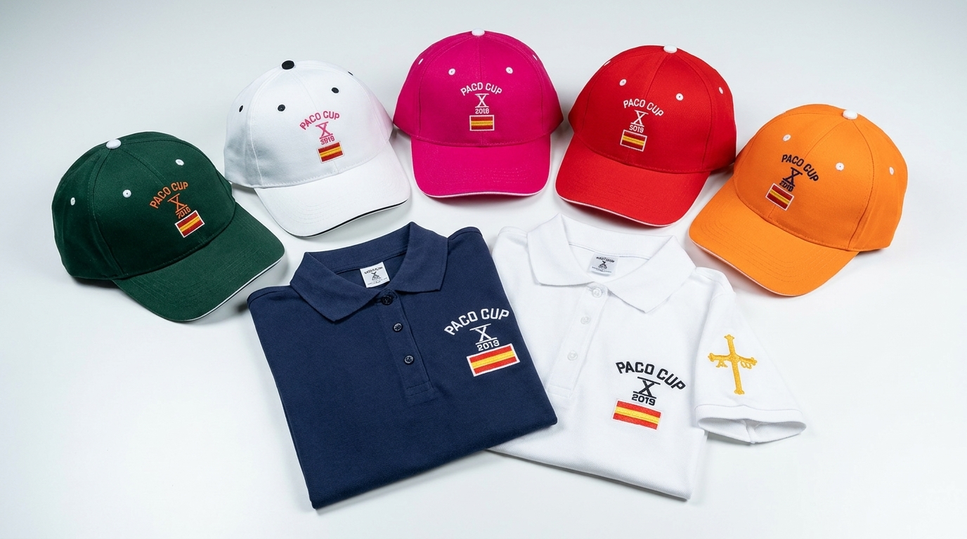 Polos bordados para empresas, equipos y eventos