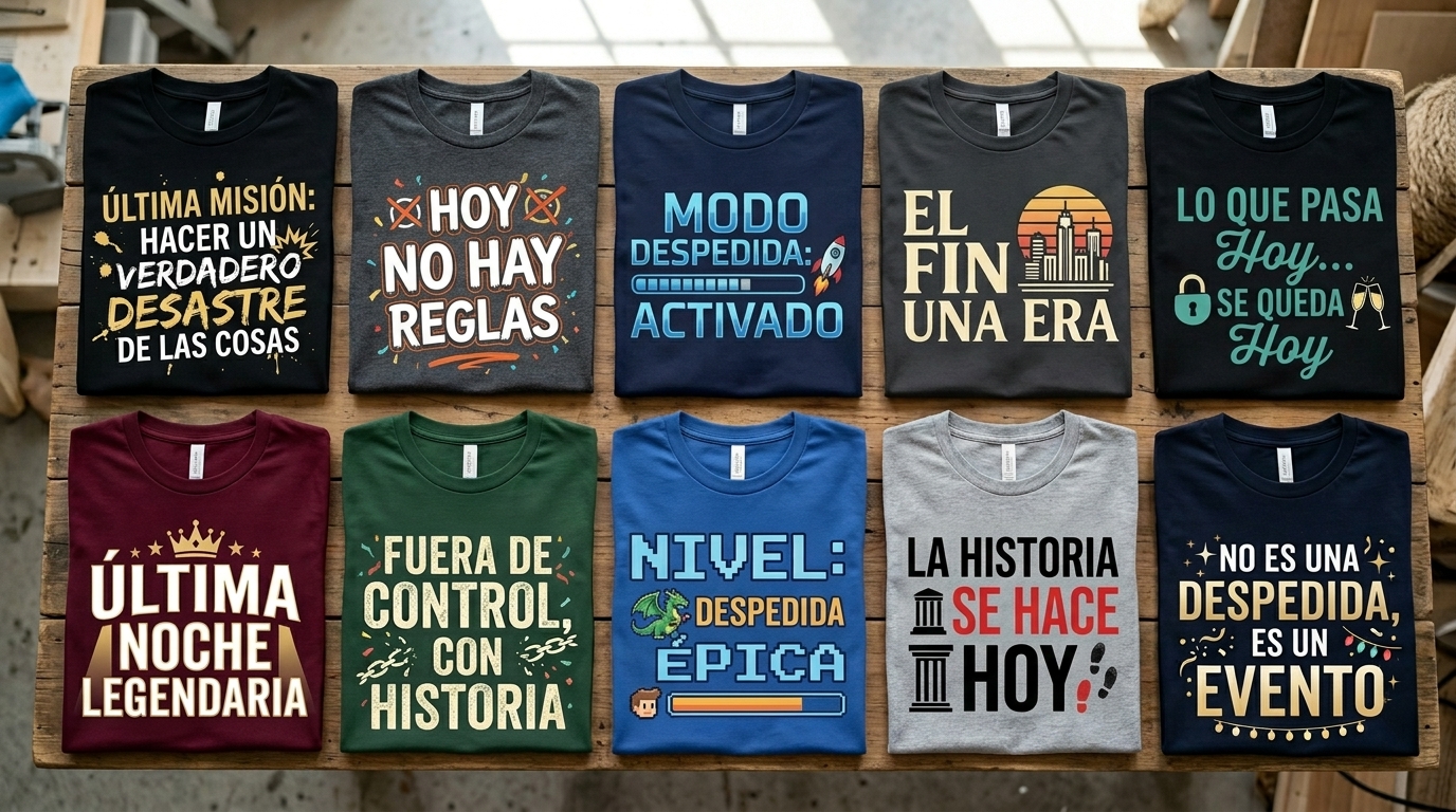 Camisetas personalizadas para Erasmus
