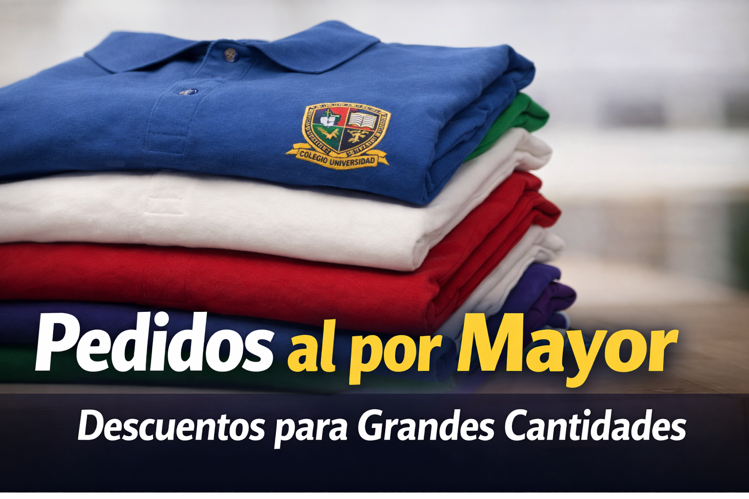 Bordado de polos en Madrid