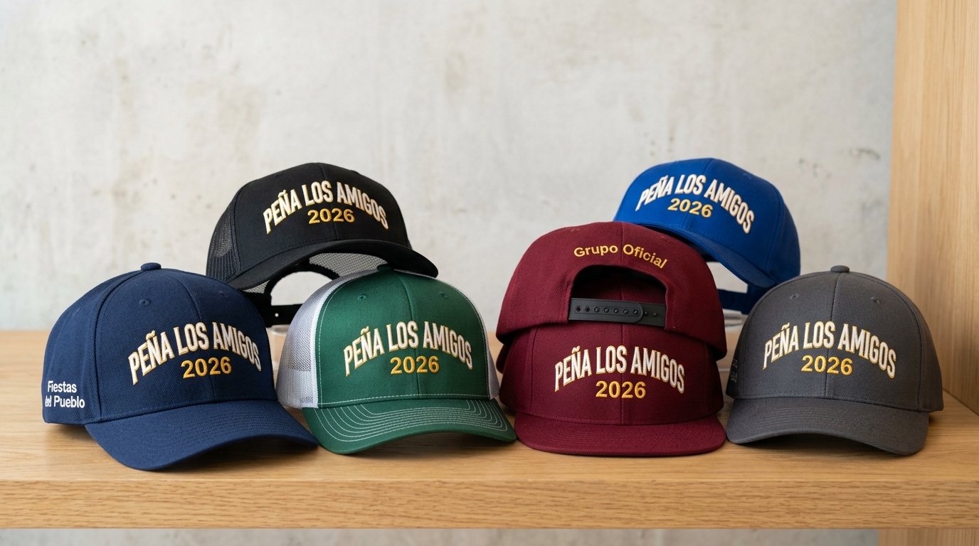 Gorras personalizadas para empresas y eventos