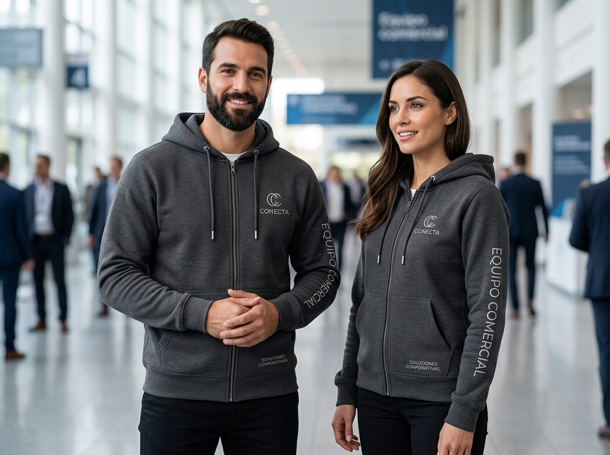 Personalización de uniformes laborales en Madrid